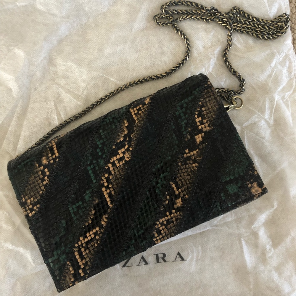 Zara Chain Wallet/Crossbody bag